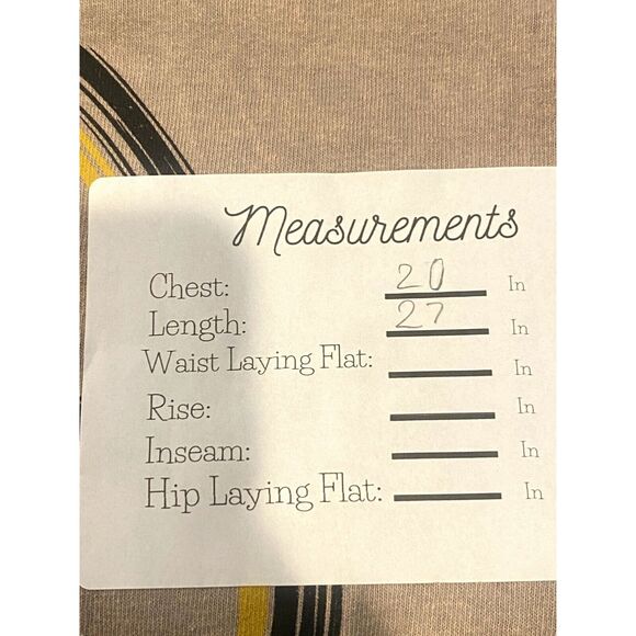 Nirvana Vintage Style Smile Back Short Sleeve Unisex T Shirt Crew Neck L Brown - Picture 11 of 15